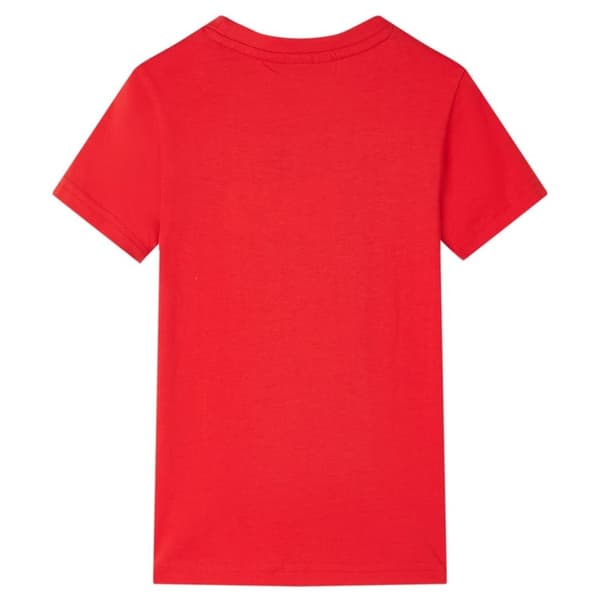 vidaXL T-shirt för barn röd 92