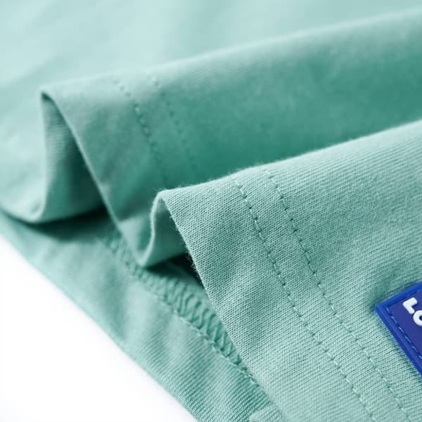 vidaXL T-shirt för barn ljus khaki 92