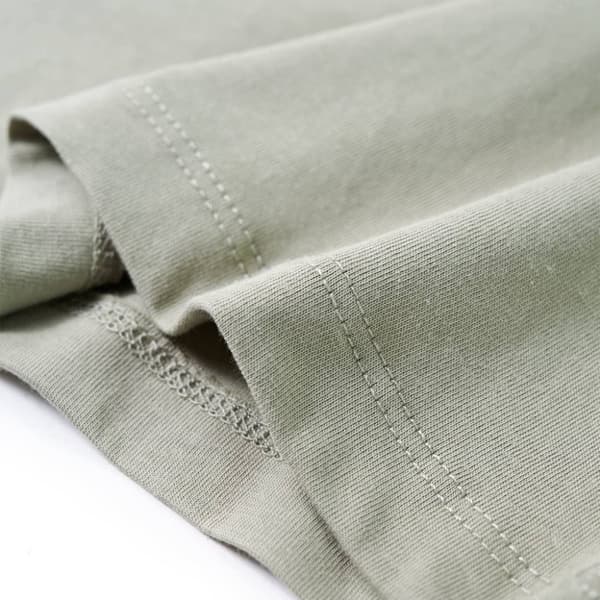 vidaXL T-shirt för barn ljus kaki 140