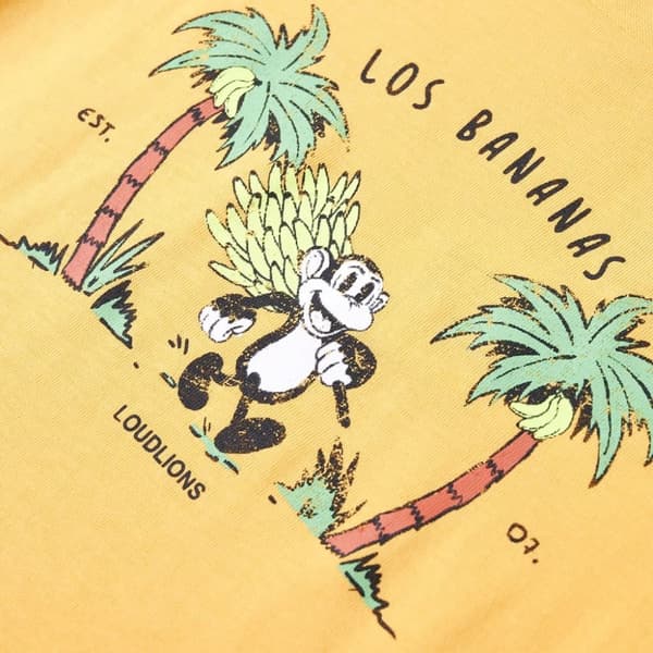 vidaXL T-shirt för barn ljus ockra 128
