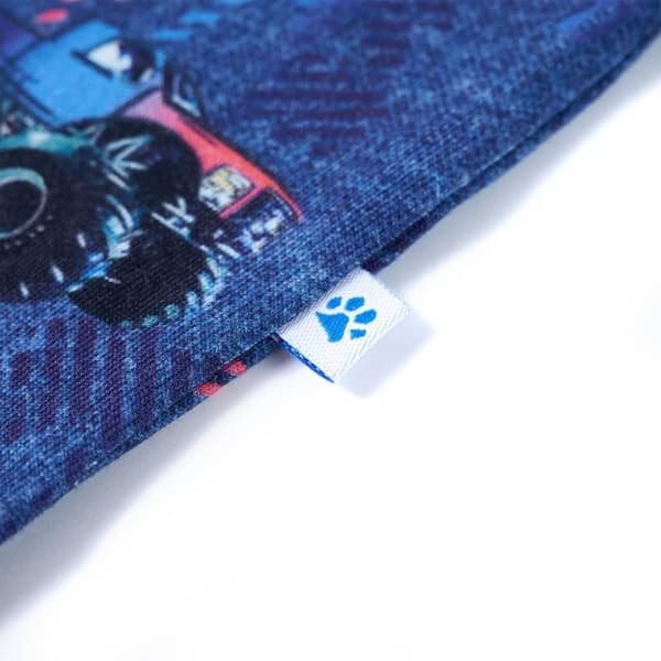 vidaXL T-shirt til børn str. 140 blåmeleret