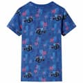 Miniatyrbillede 2 af 7: vidaXL T-shirt til børn str. 140 blåmeleret