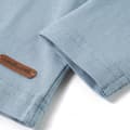 Miniatyrbillede 5 af 7: vidaXL Langærmet T-shirt til børn str. 92 lyseblå
