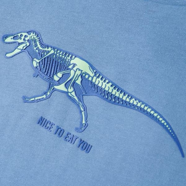 vidaXL T-shirt til børn str. 104 blå