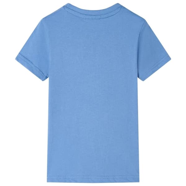 vidaXL T-shirt til børn str. 104 blå