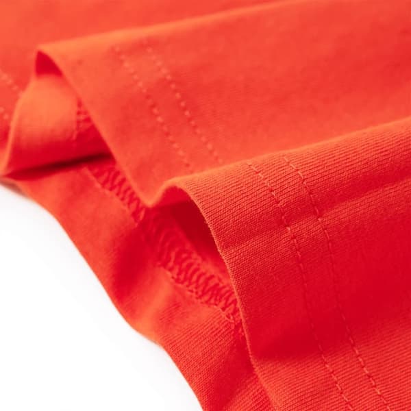 vidaXL Langærmet T-shirt til børn str. 104 orange