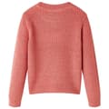 Miniatyrbillede 2 af 7: vidaXL Sweater til børn str. 92 strikket pink