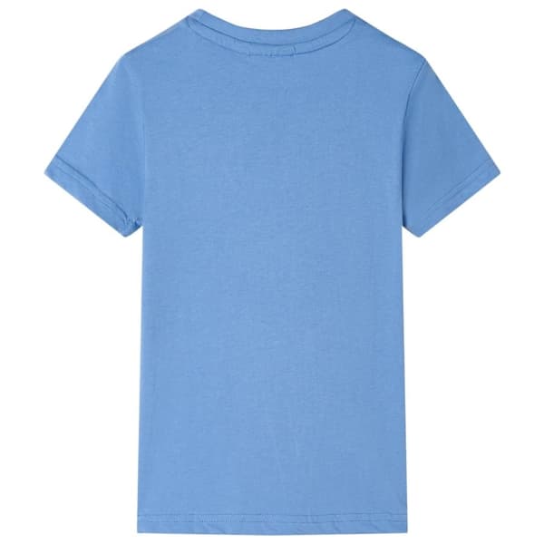 vidaXL T-shirt til børn str. 116 blå