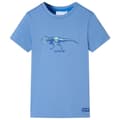Miniatyrbillede 1 af 7: vidaXL T-shirt til børn str. 116 blå