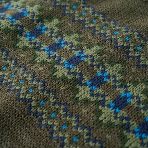 vidaXL Stickad tröja för barn khaki 128