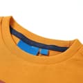 Miniatyrbillede 3 af 7: vidaXL Langærmet T-shirt til børn str. 104 okkergul