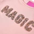 Miniatyrbild 5 av 7: vidaXL T-shirt med långa ärmar för barn stark rosa 140