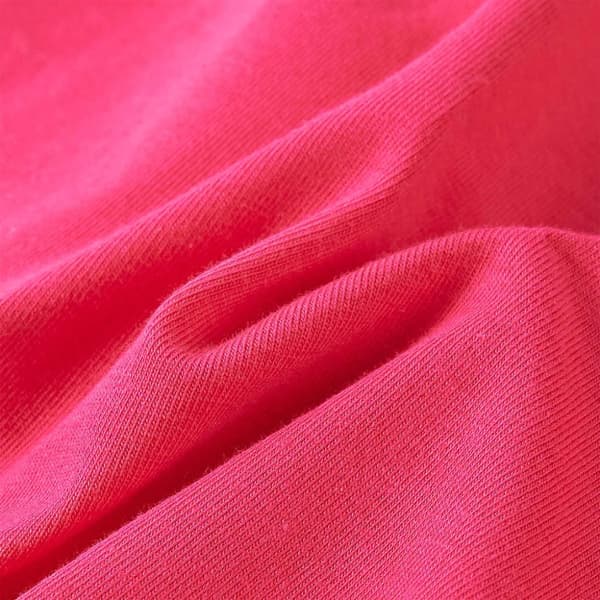 vidaXL T-shirt med långa ärmar för barn stark rosa 140