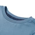 Miniatyrbild 3 av 7: vidaXL T-shirt med långa ärmar för barn blå 104