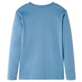 Miniatyrbild 2 av 7: vidaXL T-shirt med långa ärmar för barn blå 104