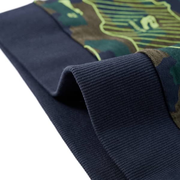 vidaXL Tröja för barn mörk khaki melange 104