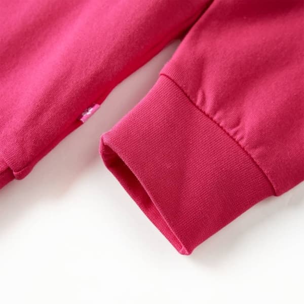 vidaXL Lasten collegepaita kirkas pinkki 128