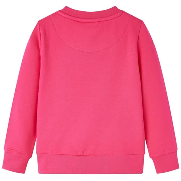vidaXL Lasten collegepaita kirkas pinkki 128