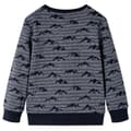 Miniatyrbillede 2 af 7: vidaXL Sweatshirt til børn str. 140 blåmeleret