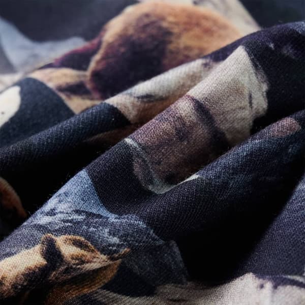 vidaXL Sweatshirt til børn str. 116 marineblå