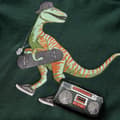 Miniatyrbillede 4 af 7: vidaXL Langærmet T-shirt til børn str. 104 mørkegrøn