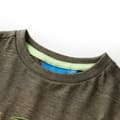 Miniatyrbillede 3 af 7: vidaXL Langærmet T-shirt til børn str. 92 kakimeleret