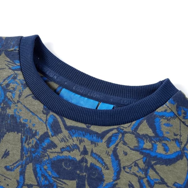 vidaXL Tröja för barn khaki 116