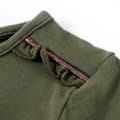 Miniatyrbild 4 av 7: vidaXL T-shirt med långa ärmar för barn khaki 140