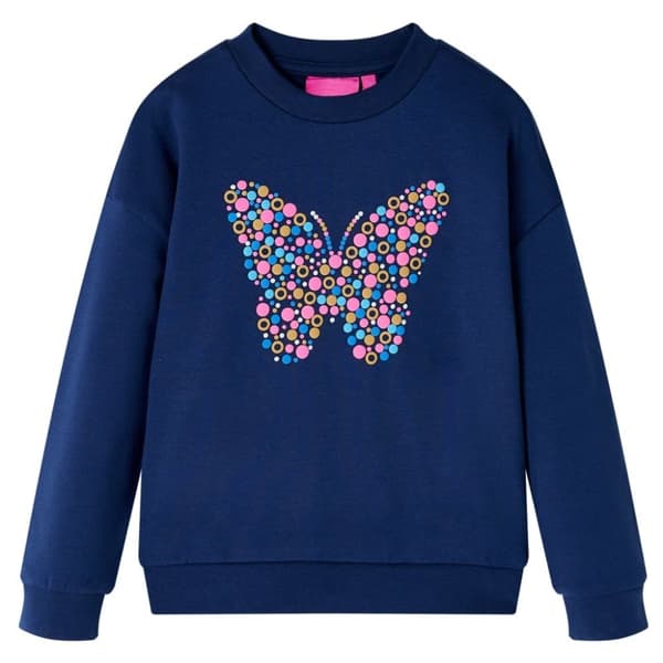 vidaXL Barnegenser marineblå 92