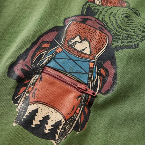 vidaXL T-shirt med långa ärmar för barn ljus khaki 116