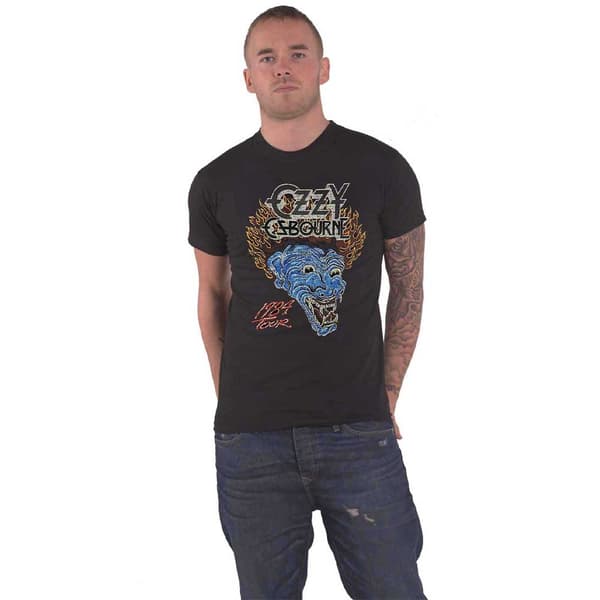 Ozzy Osbourne Bark At The Moon Tour 84 T Shirt