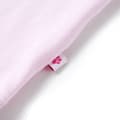 Miniatyrbild 5 av 7: vidaXL T-shirt för barn mild rosa 128