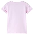 Miniatyrbild 2 av 7: vidaXL T-shirt för barn mild rosa 128