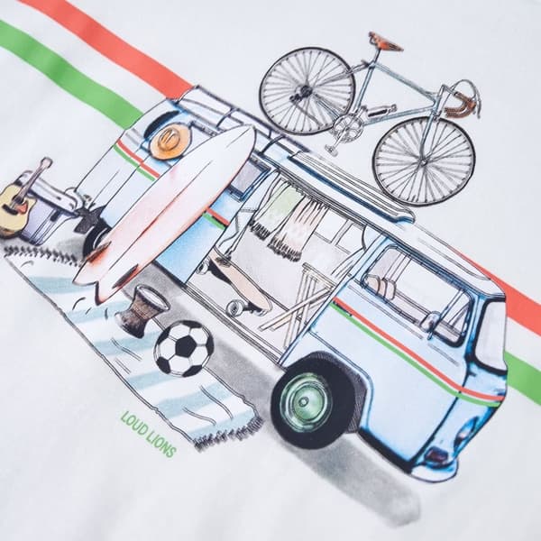vidaXL T-shirt för barn ecru 104
