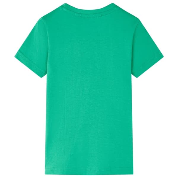 vidaXL T-shirt för barn grön 104