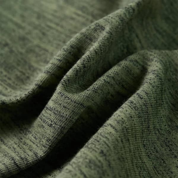 vidaXL T-shirt med långa ärmar för barn khaki melange 116