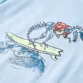 Miniatyrbild 4 av 7: vidaXL T-shirt för barn ljusblå 116