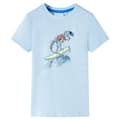 Miniatyrbild 1 av 7: vidaXL T-shirt för barn ljusblå 116