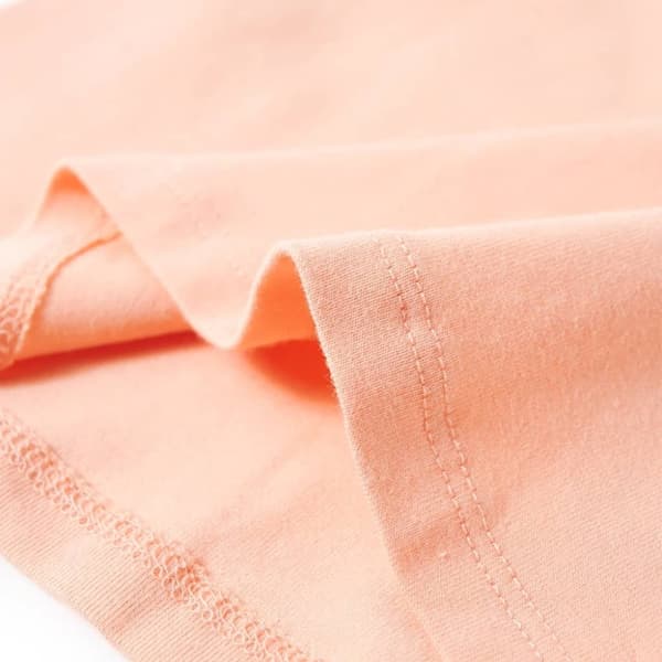vidaXL T-shirt för barn ljus orange 104