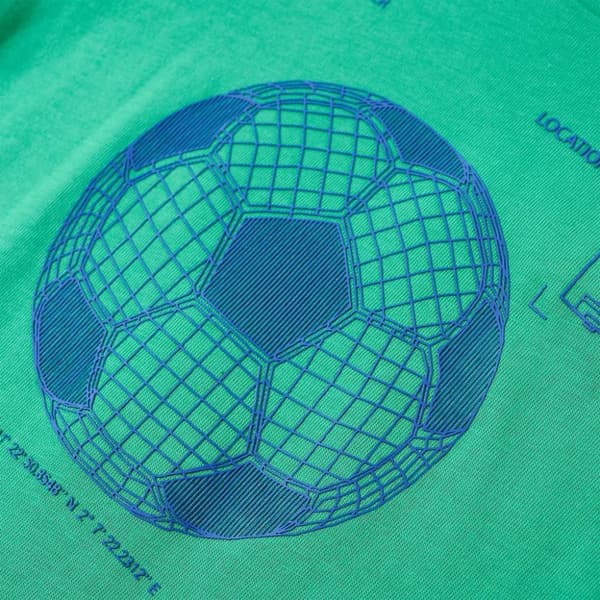 vidaXL T-shirt för barn grön 140