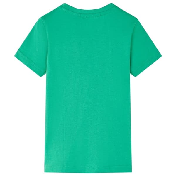 vidaXL T-shirt för barn grön 116