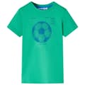 Miniatyrbild 1 av 7: vidaXL T-shirt för barn grön 116