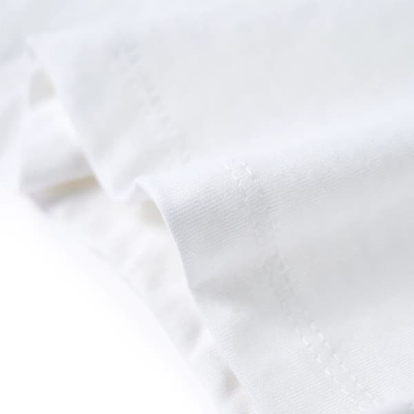 vidaXL T-shirt för barn ecru 140