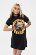 Miniatyrbild 4 av 4: Guns N' Roses Classic Band Logo Nightdress
