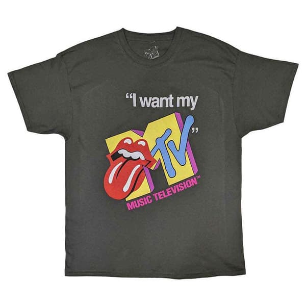The Rolling Stones I Want My MTV T Shirt