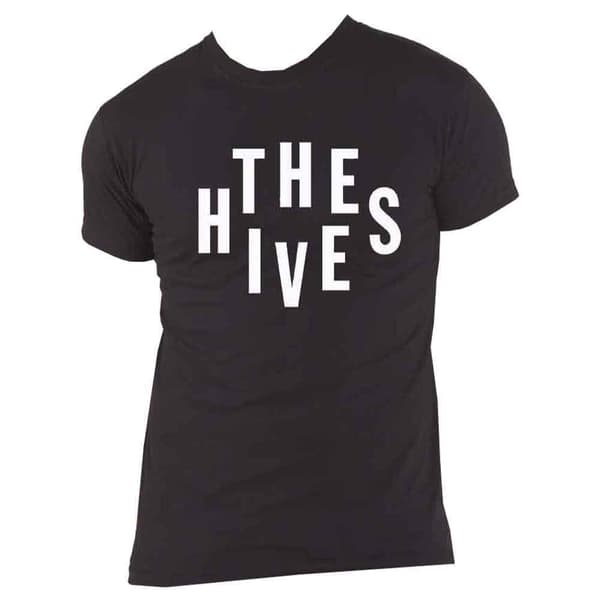 The Hives Stacked Band Logo T Shirt