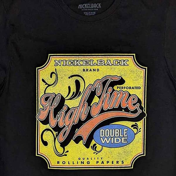 Nickelback High Time Band Logo T Shirt