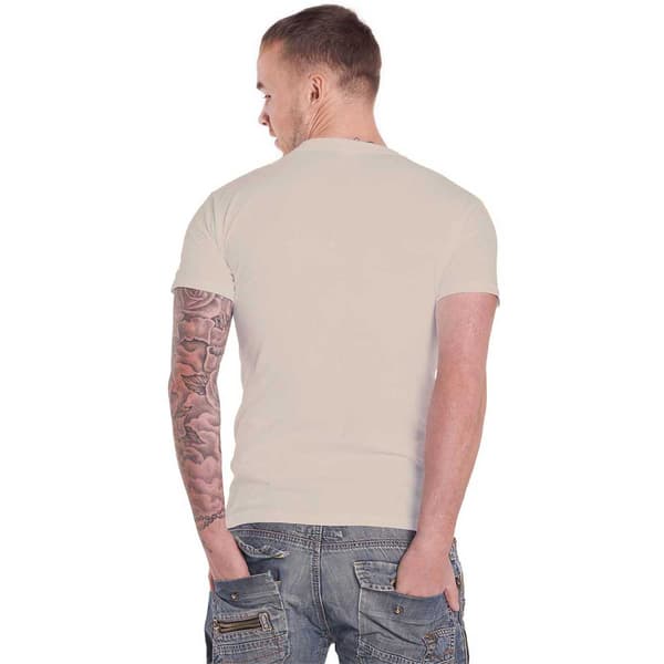 Marvel T Shirt Iron Man Sketch Official Mens Natural