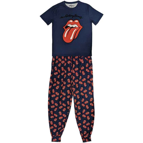 The Rolling Stones Classic Tongue Logo Pyjamas
