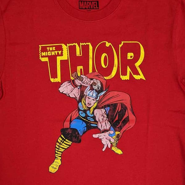 Marvel T Shirt Spiderman Shooting Webs Official Mens Red